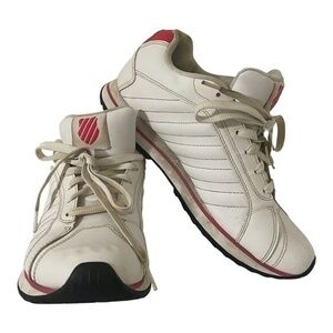 K Swiss Womens Running Shoes Pink White Size 7.5